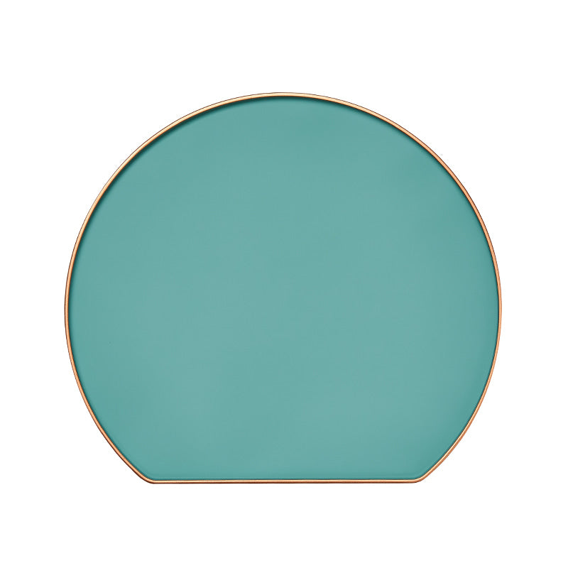 Half Moon Tray - Mint Blue