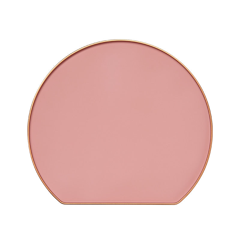 Half Moon Tray - Peach Pink