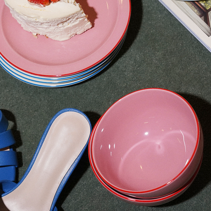 [Archive] Sloane Rice Bowl - Pink (2 Sizes)