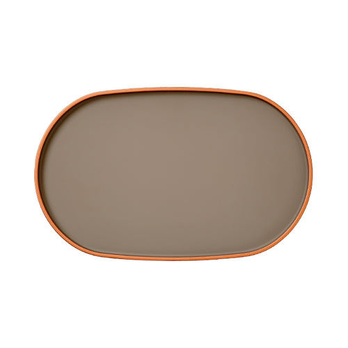 Oval Lacquer Tray - Earl Gray (Ships September)