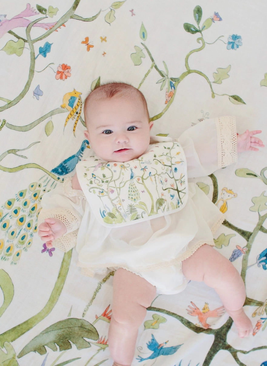 [Archive] Timo & Violet - Shawl Blanket (Tropical Chinoiserie)