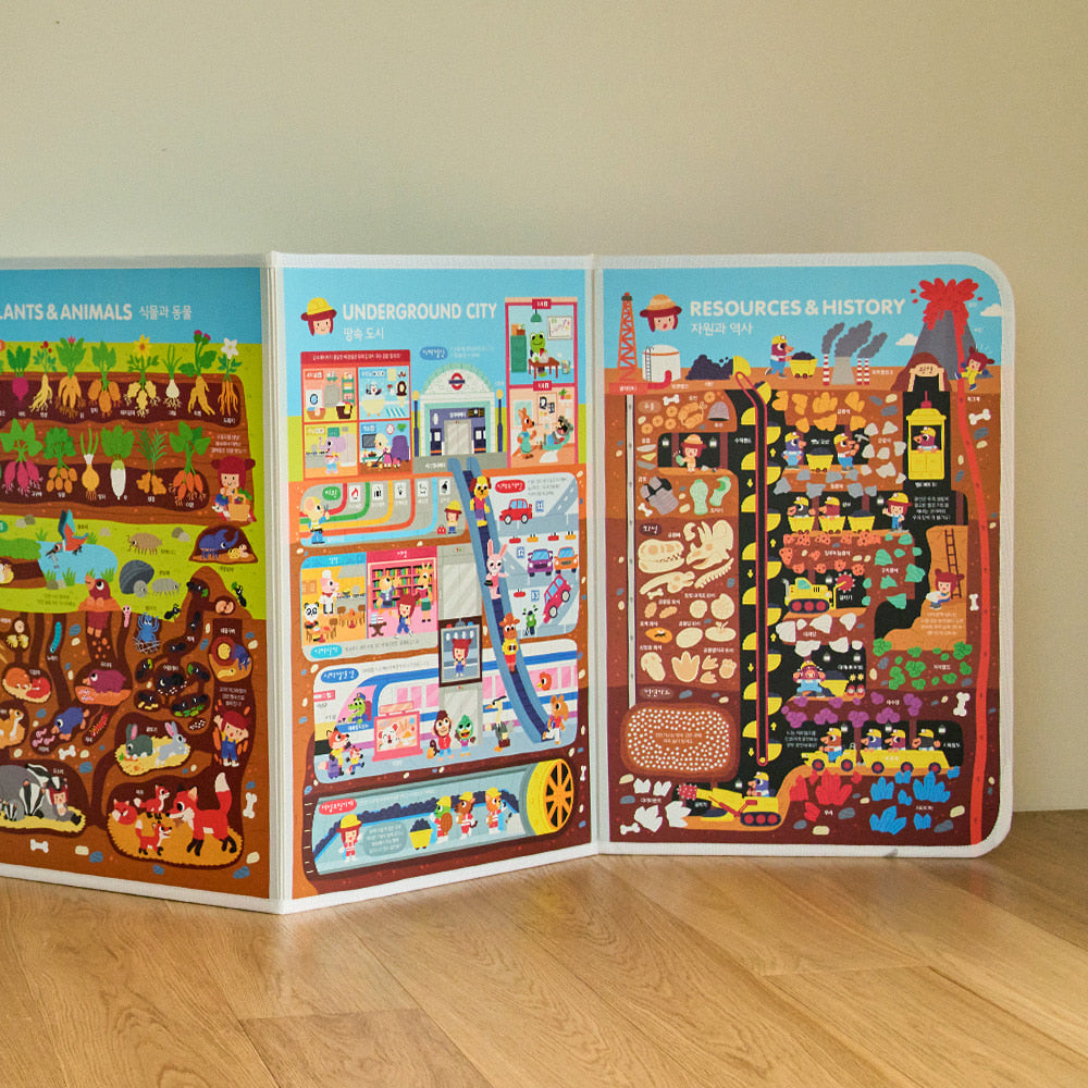 [Archive] JUBI - Hattung Say House Science Educational Posters (Korean Version)