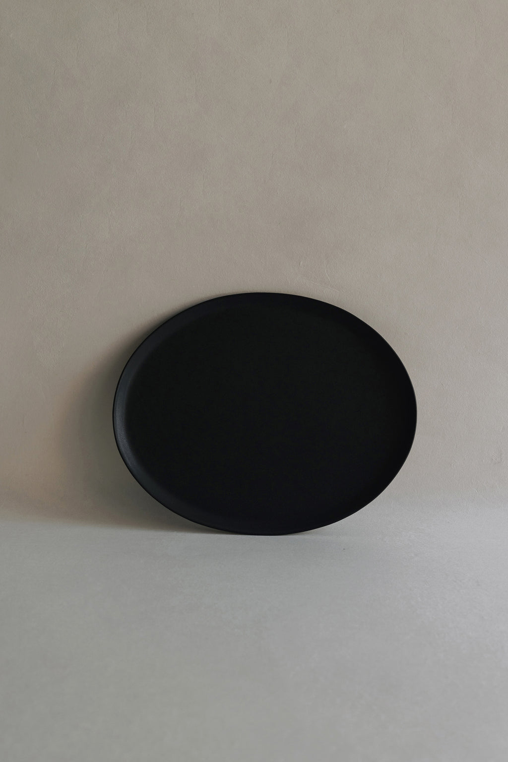 [Archive] Papier Round Oval Platter - Black