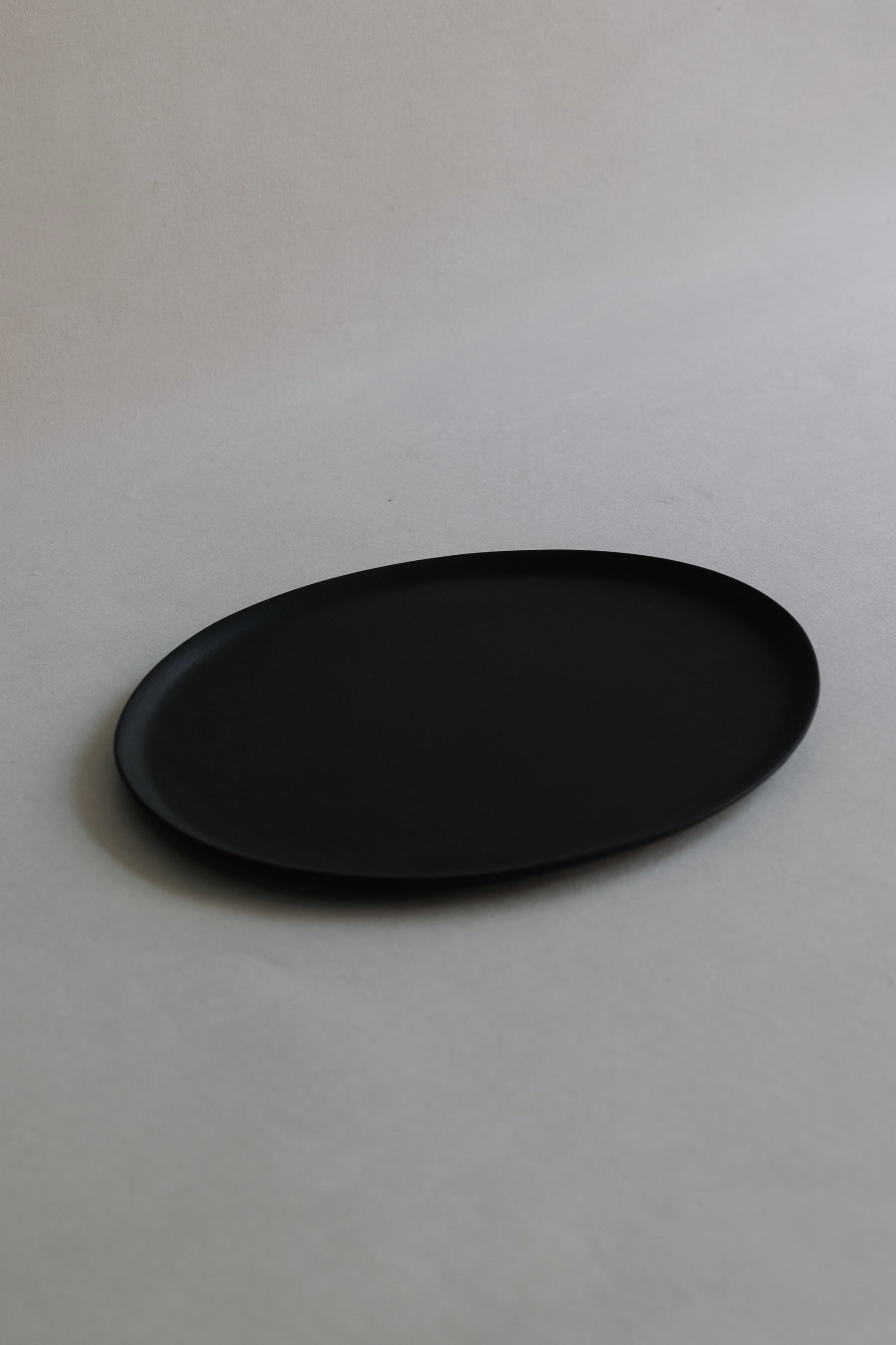 [Archive] Papier Round Oval Platter - Black