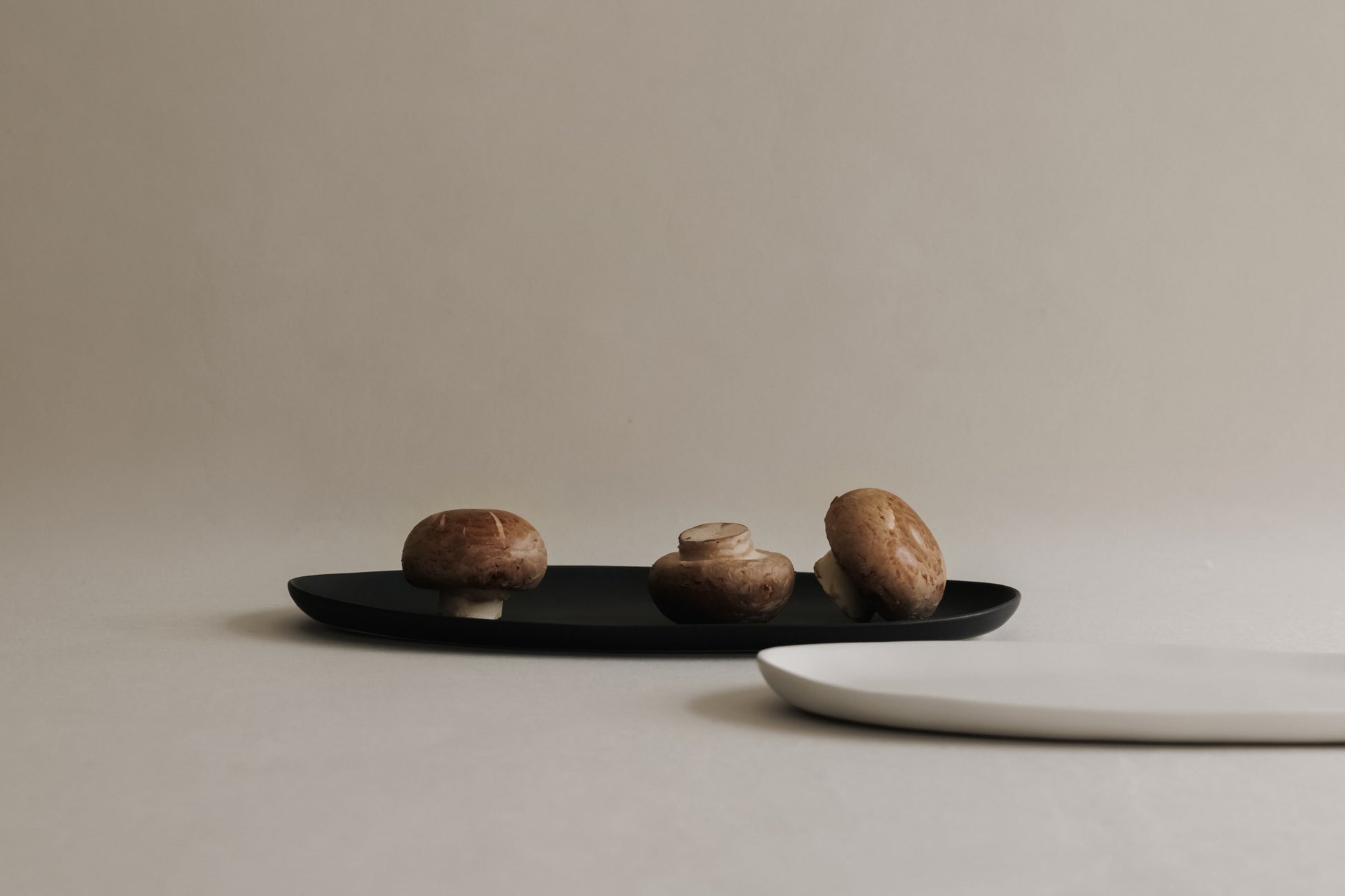 [Archive] Papier Oval Plate - Black