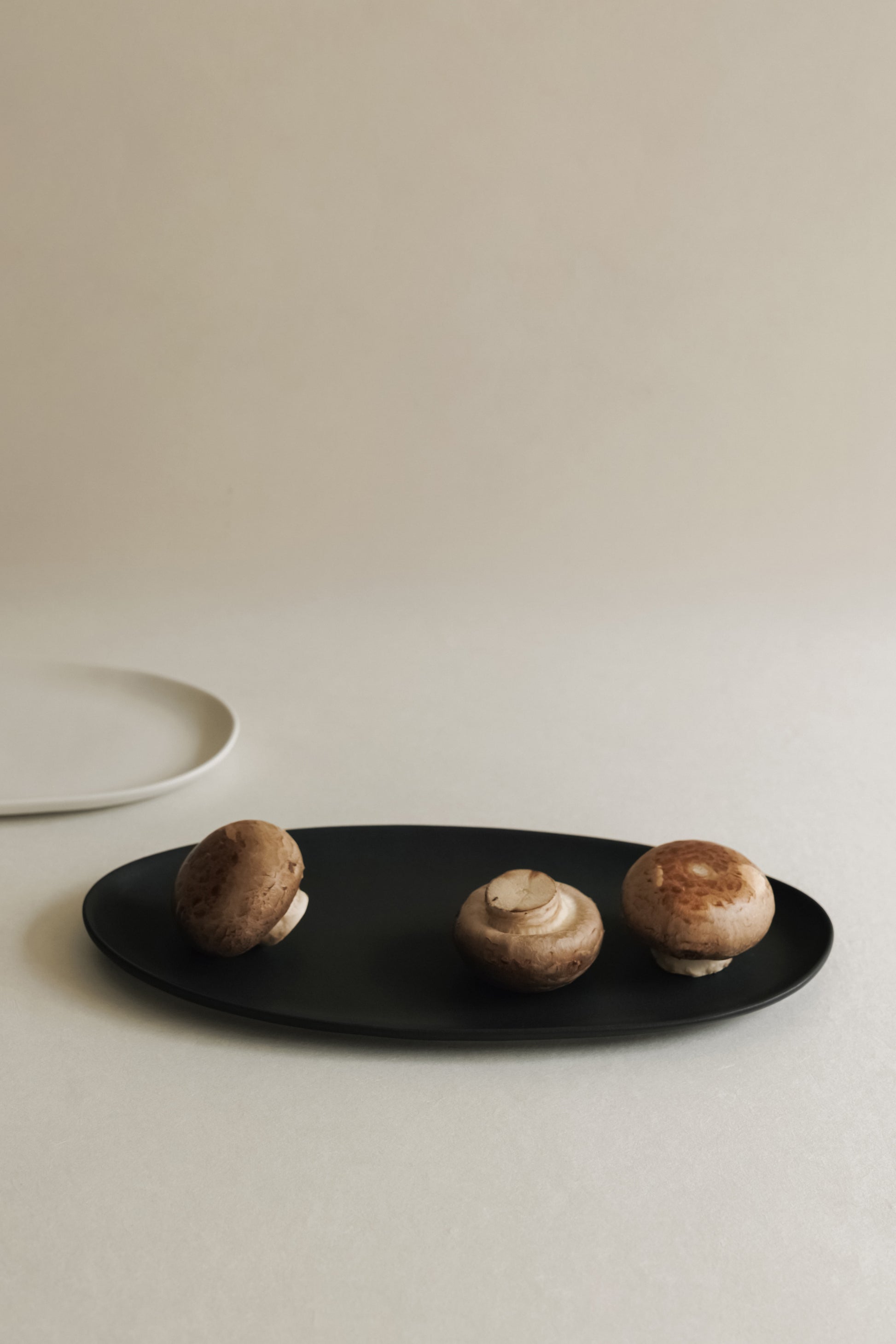 [Archive] Papier Oval Plate - Black