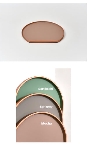 Half Moon Tray - Mocha (Ships September)