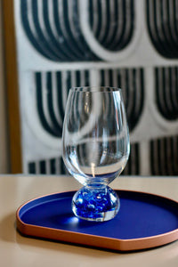 Bell Wine Glass - Royal Blue