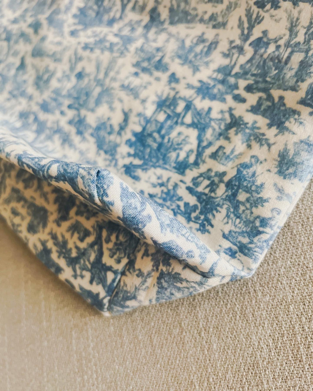 [Archive] Custom French Toile de Jouy Sajou Eco Bag