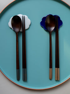 Cloud Cutlery Rest - Dark Blue