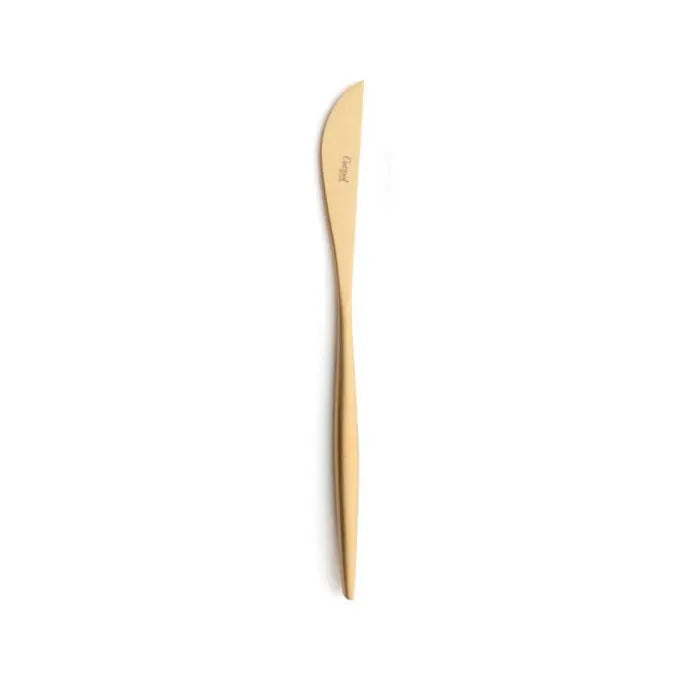 Moon Matte Gold Dinner Knife