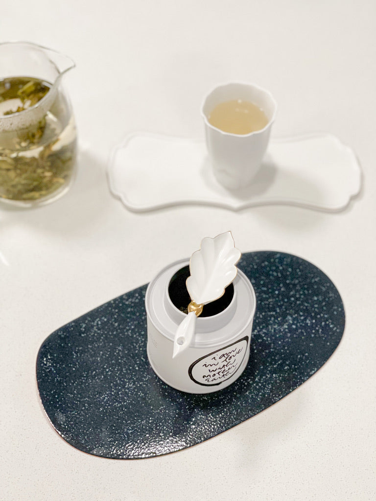 [Archive] Holiday Tray w/ Gold Rim