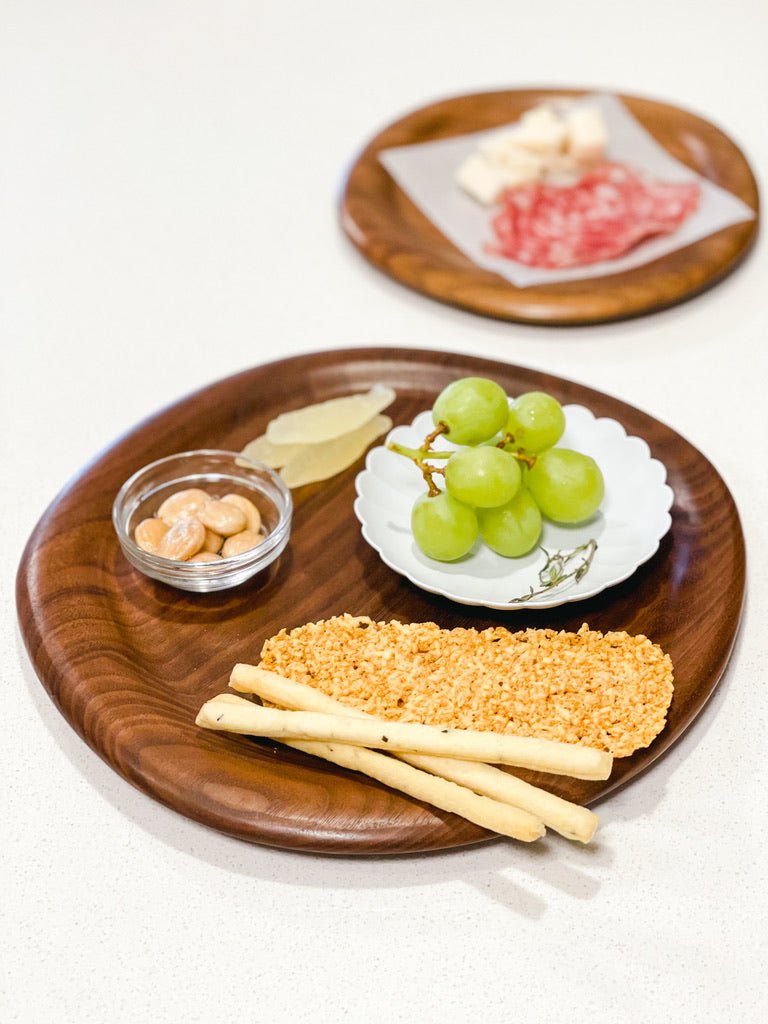 [Archive] Doughnut Walnut Wooden Tray (2 Sizes)