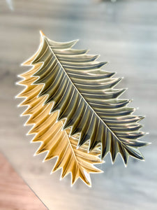 Cycad Leaf Plate