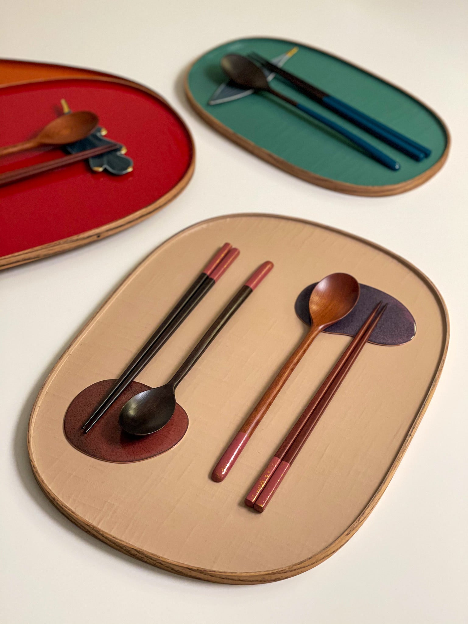 [Archive] Chunjeein Noa Ottchil Lacquer Spoon and Chopsticks Set