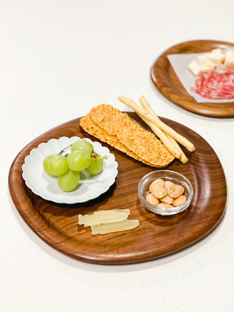 [Archive] Doughnut Walnut Wooden Tray (2 Sizes)
