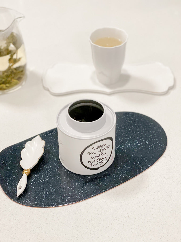 [Archive] Holiday Tray w/ Gold Rim