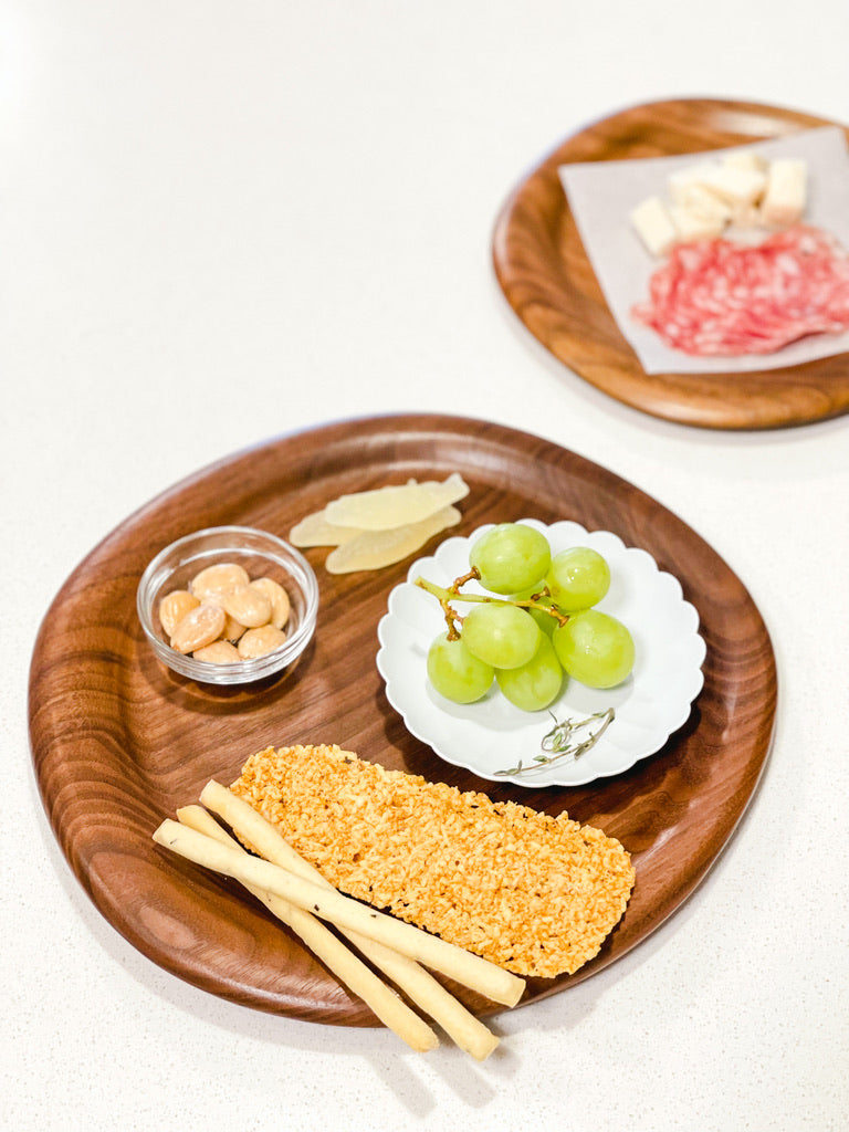 [Archive] Doughnut Walnut Wooden Tray (2 Sizes)
