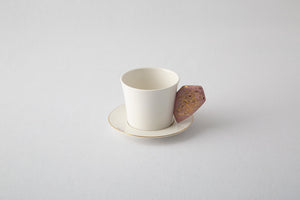 Cerastone Coffee Cup + Saucer