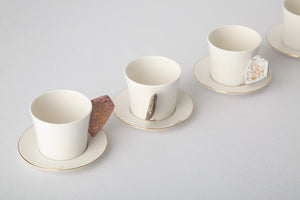 Cerastone Coffee Cup + Saucer