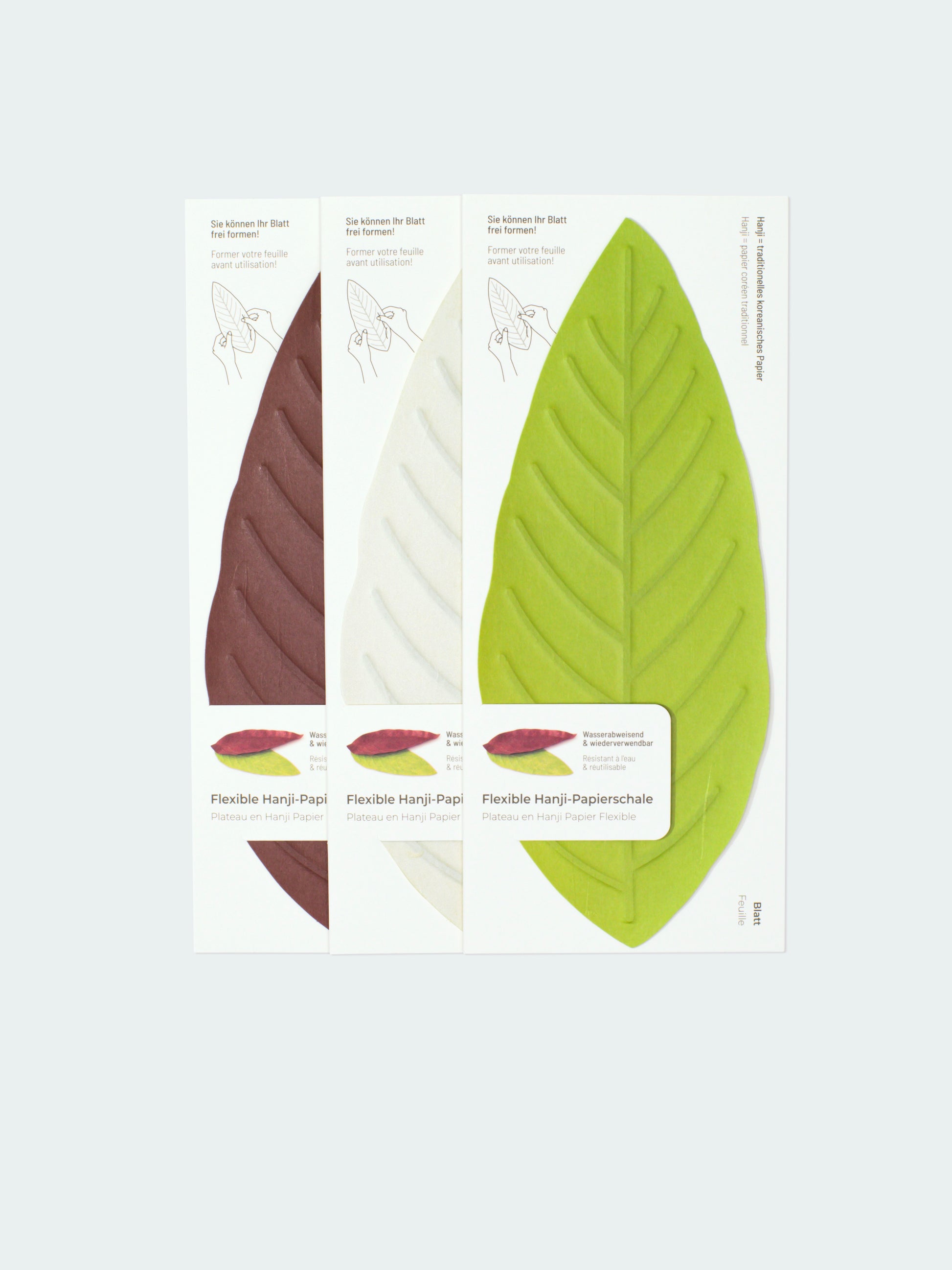 [Archive] Flexible Hanji Paper Tray - Leaf (3 Colors)