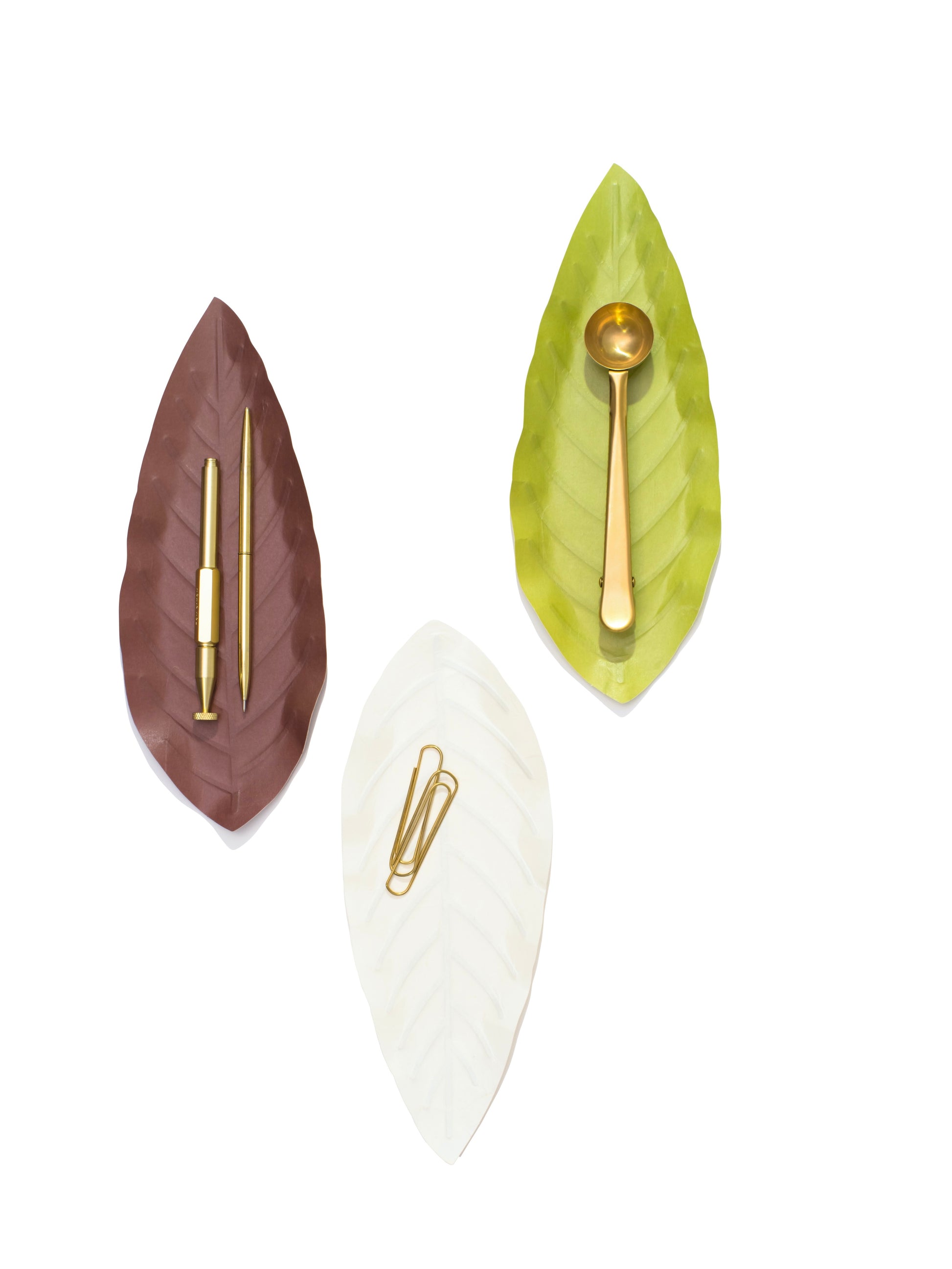 [Archive] Flexible Hanji Paper Tray - Leaf (3 Colors)