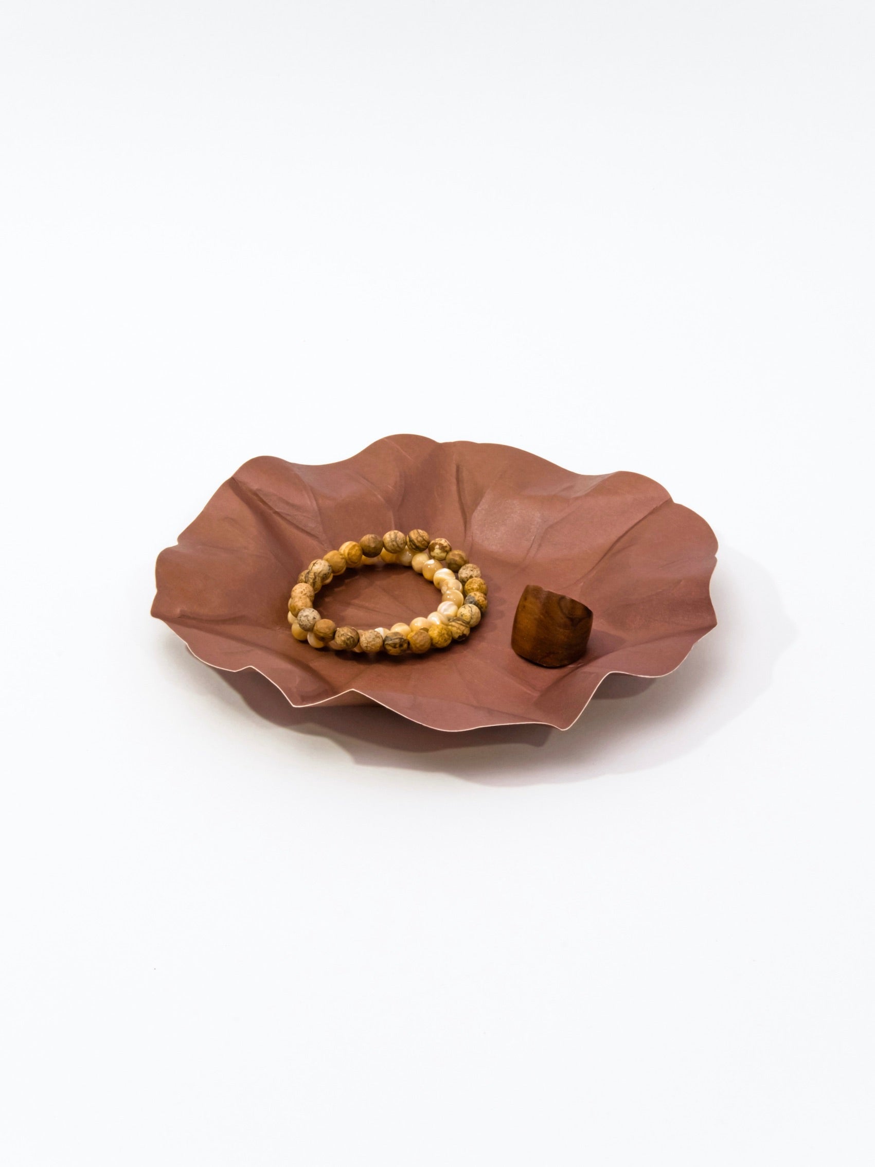 [Archive] Flexible Hanji Paper Tray - Lotus Leaf (3 Colors)