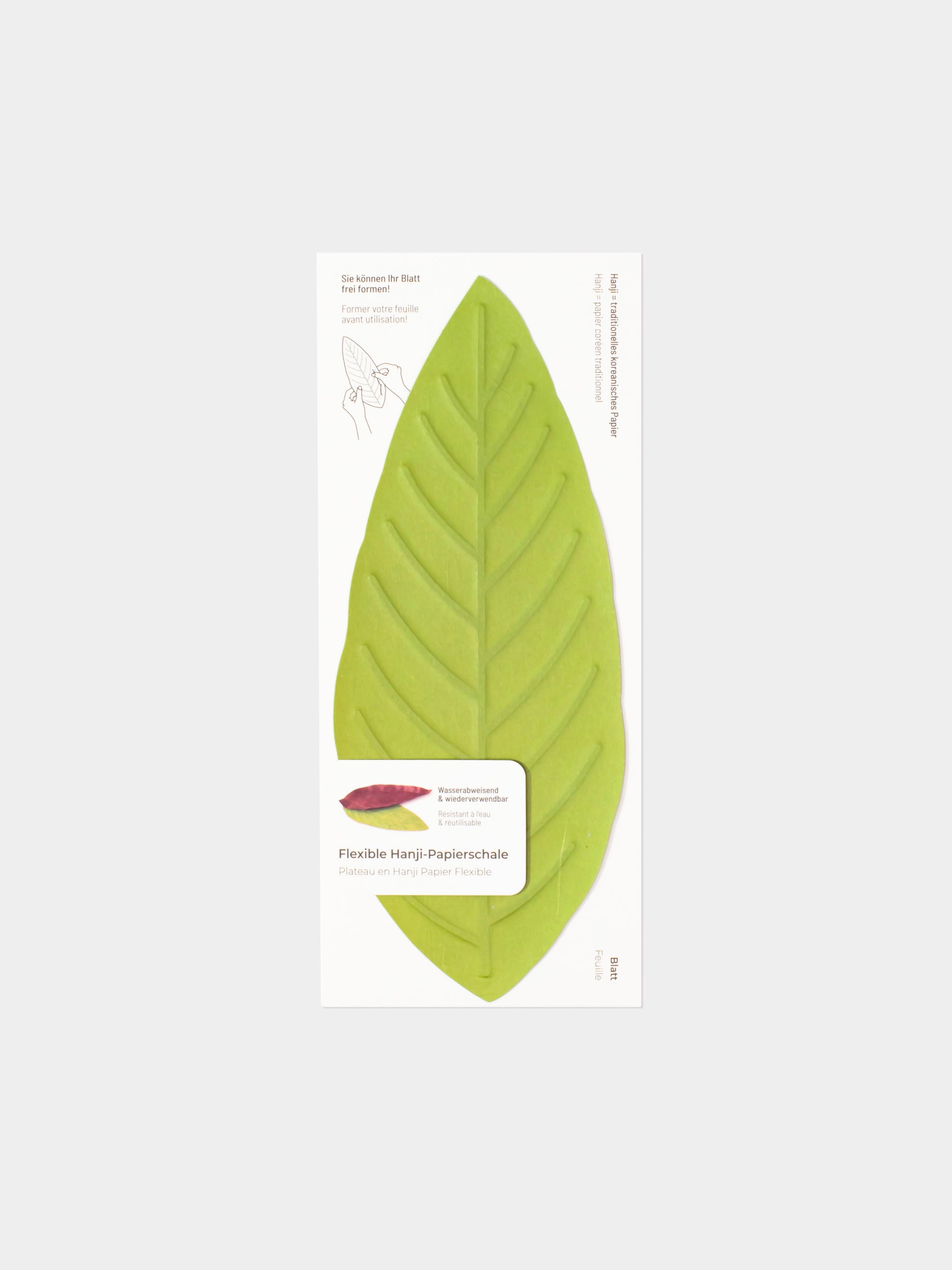 [Archive] Flexible Hanji Paper Tray - Leaf (3 Colors)