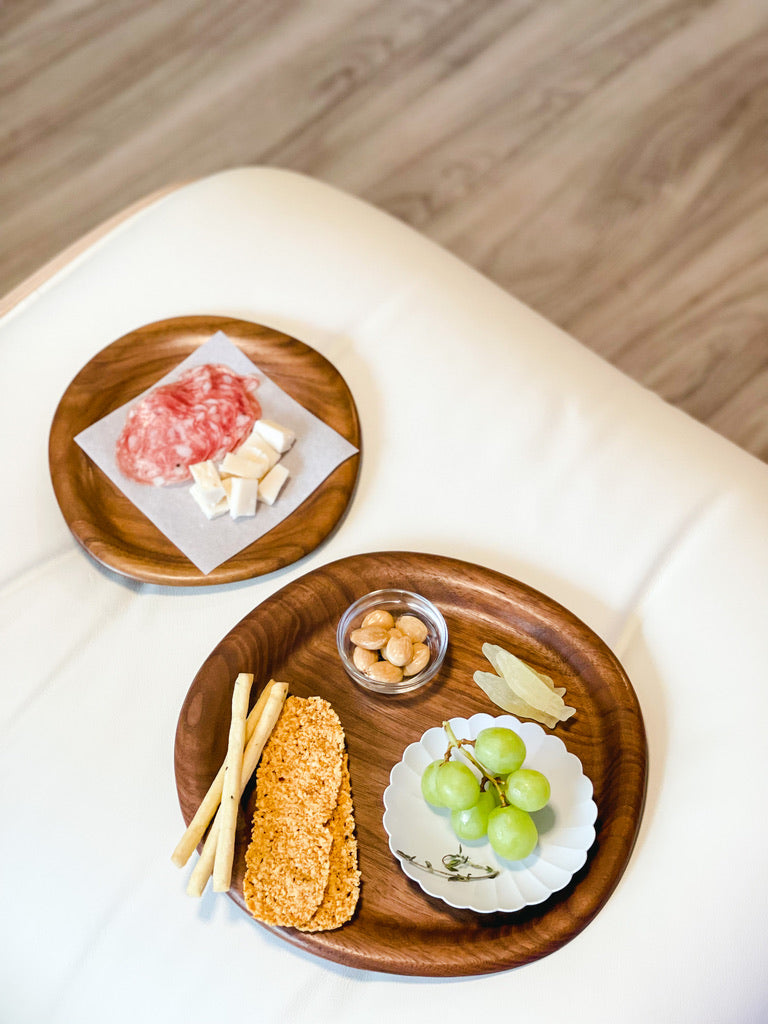 [Archive] Doughnut Walnut Wooden Tray (2 Sizes)