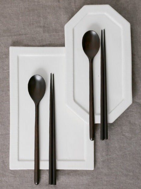 [Archive] Natural Noa Ottchil Lacquer Spoon and Chopsticks Set