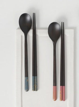 [Archive] Chunjeein Noa Ottchil Lacquer Spoon and Chopsticks Set
