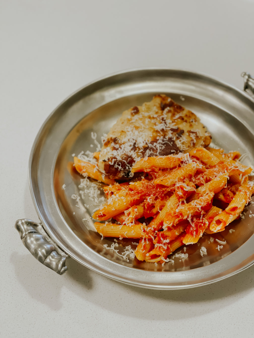 [Archive] Round Low Bowl w/ Scroll Handles