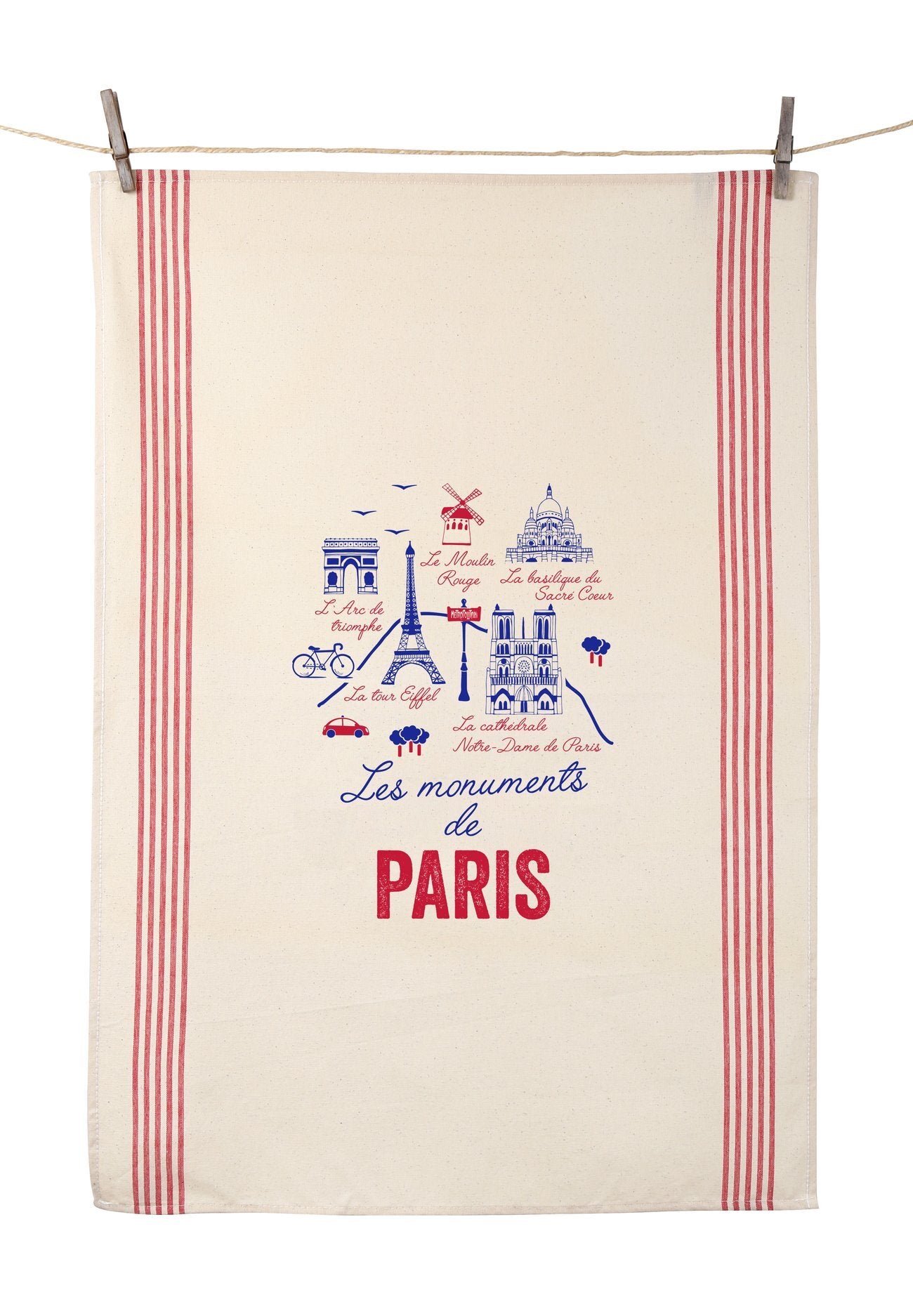 [Archive] Les Monuments de Paris Towel