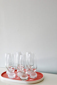 Bell Champagne Glass - White