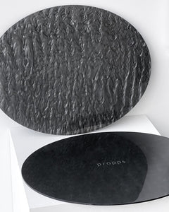 Mother-of-Pearl Table Mat - Opal Black (Set of 2)