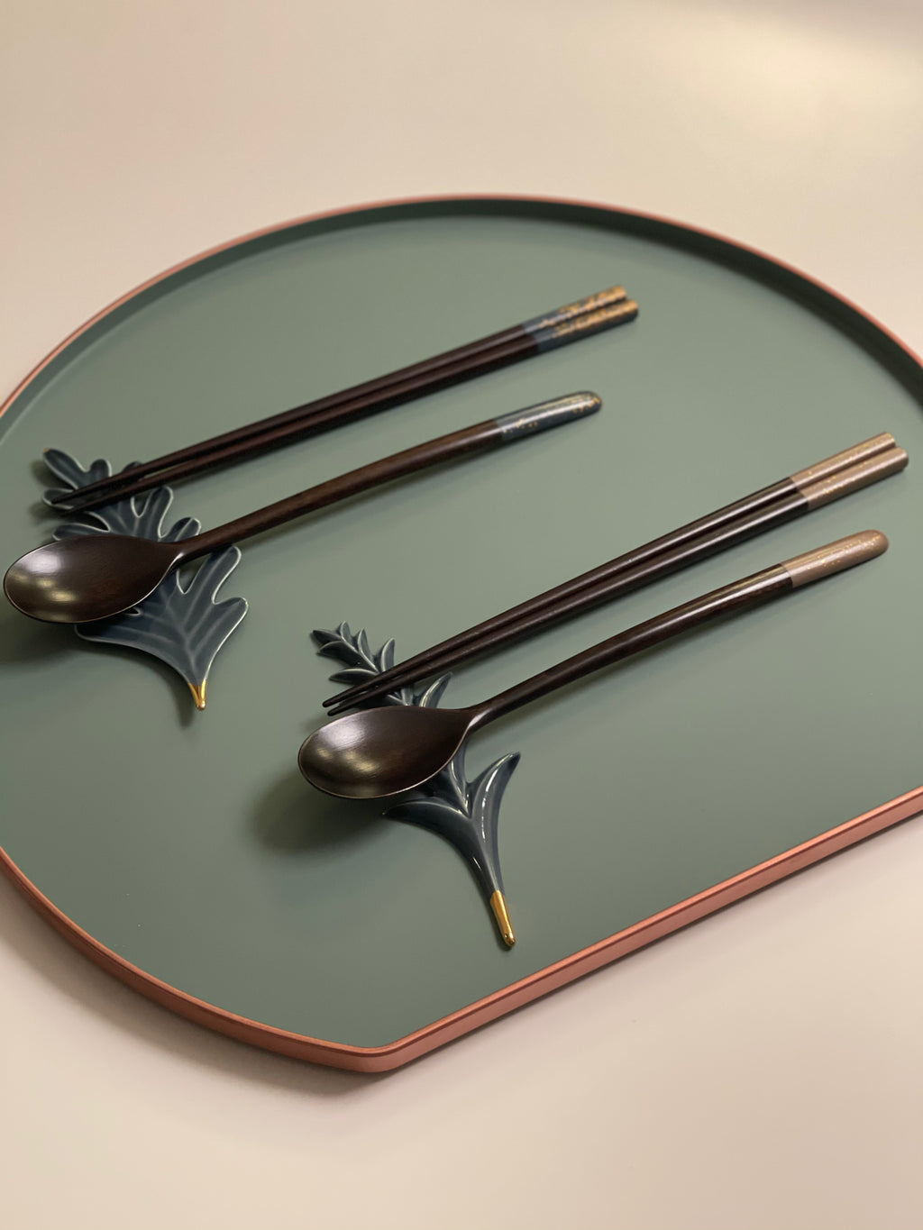 [Archive] Chunjeein Noa Ottchil Lacquer Spoon and Chopsticks Set