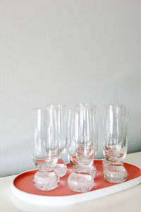 Bell Champagne Glass - White
